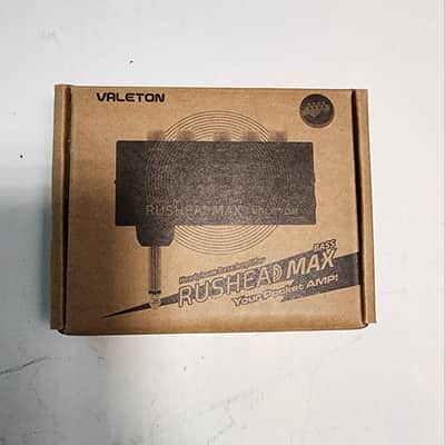 Valeton RushHead Max Bass USB Chargeable Portable Pocket Bass Headphone Amp image 2