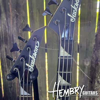 HEMBRY / Jackson Warrior hybrid doubleneck bass double neck image 3