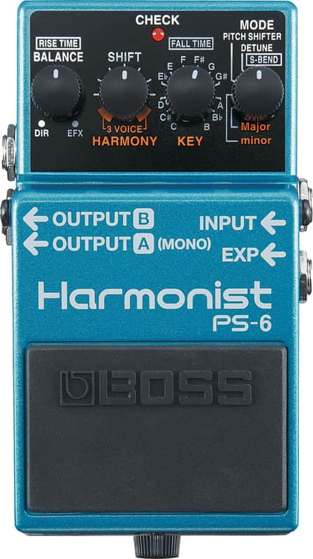 Boss - PS-6 - Harmonist Pedal (PS6)
