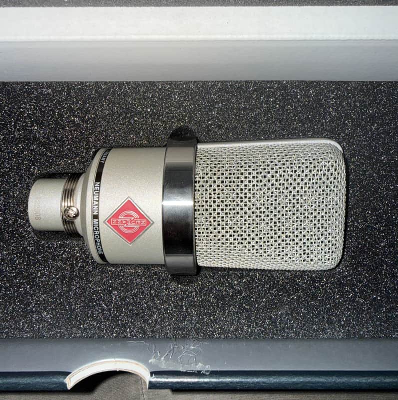 Neumann TLM 102 mt Large Diaphragm Cardioid Condenser Microphone 2009 - Present - Matte Black image 1