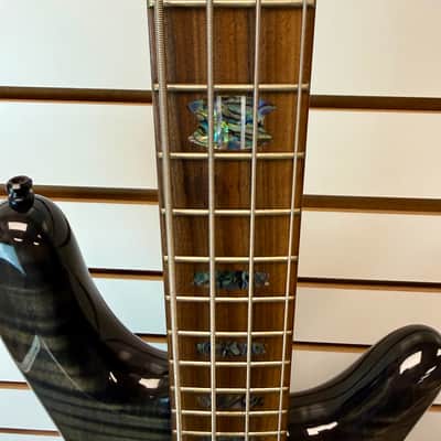 Spector NS-2 4 String Bass Made In USA, Transparent Grey with Hardshell Case - Pre Owned image 10