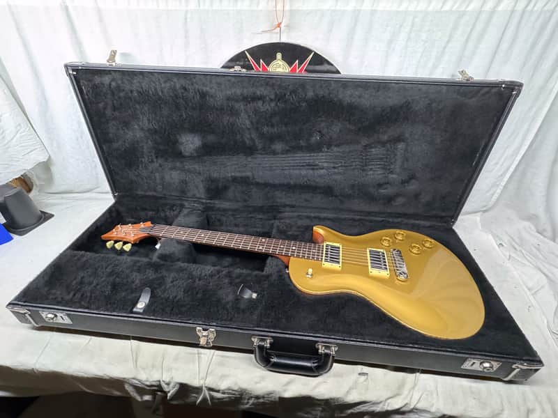 PRS Paul Reed Smith SC Singlecut single cut Guitar with Case 2000 - Gold Top - Pickups Replaced image 1