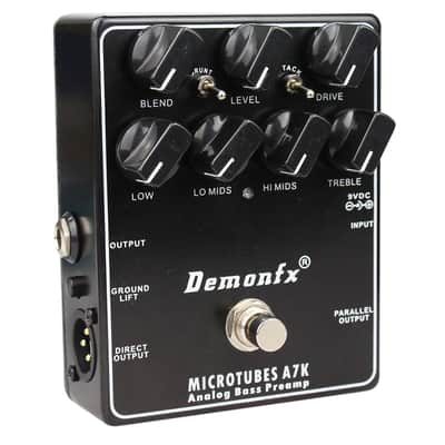 Demon FX DemonFx A7K Overdrive Electric Bass Clone Pedal image 2
