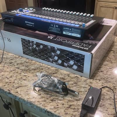 PreSonus FaderPort 16 16-Channel USB Control Surface - Black (Nice) image 9