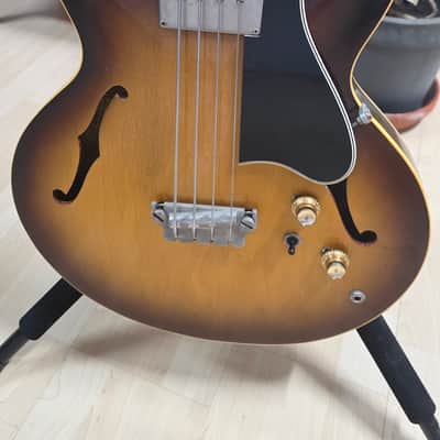 1964 Gibson EB-2 Sunburst EB2 American Vintage 60s 1960's Natural Aged Relic Kalamazoo USA Bass Guitar image 17