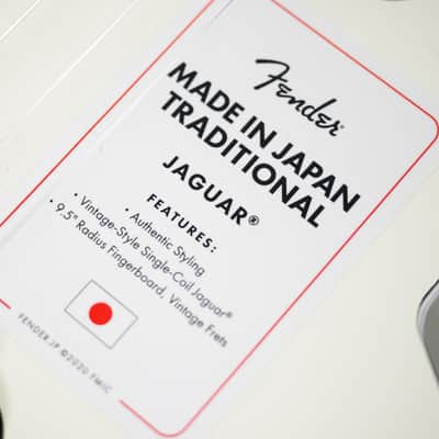 [SALE Ends June 30] [NEW] Fender Made in Japan Traditional Late 60s Jaguar Lake Placid Blue Rosewood image 14