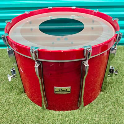 ⚡Pearl BLX All Birch 22"X14" Gong Bass Drum - Red* New Head*⚡ image 10
