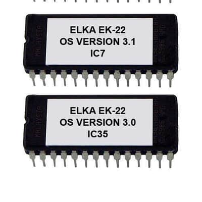 ELKA EK22 Eprom with firmware version 3.1 Eproms Rom EK-22 O.S Update Upgrade