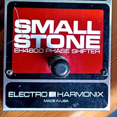 1979 Electro-Harmonix Small Stone EH4800 Phase Shifter V3 - Black/Orange image 1