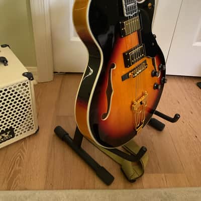 Byrdland style hollow body archtop 2000’s - Sunburst image 4