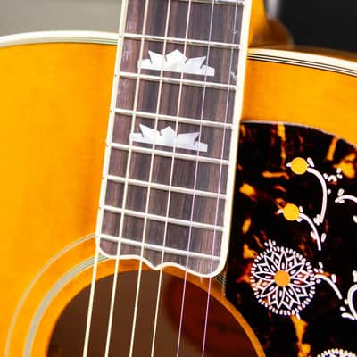 Epiphone 1957 SJ-200 Reissue Acoustic/Electric Guitar - Antique Natural with Hardshell Case imagen 11