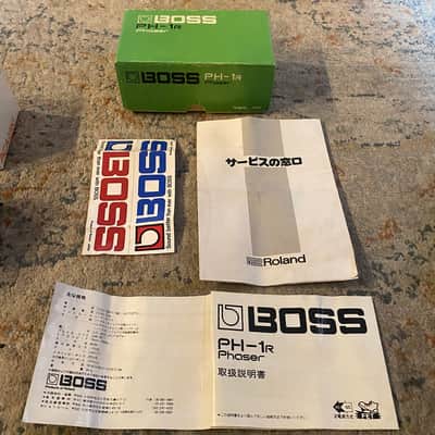 Boss PH-1R Phaser “Silver Screw” MADE IN JAPAN Black Label 1981 image 14