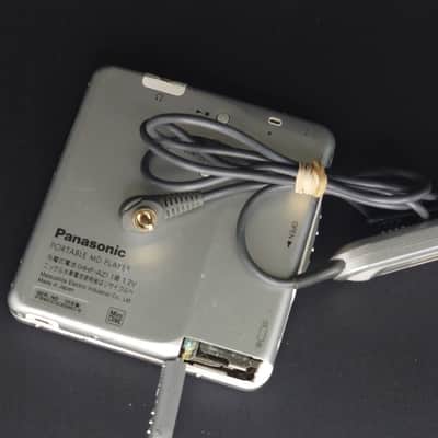 Panasonic SJ-MJ100 Portable MD Player MiniDisc mdlp silver VGC WITH REMOTE image 6