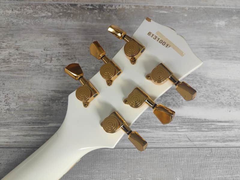 Blitz by Aria Pro II Les Paul Custom (White) | Reverb