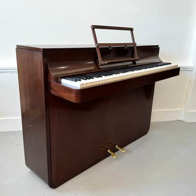 Danish Mid Century Louis Zwicki Piano - Dark Mahogany Bild 3