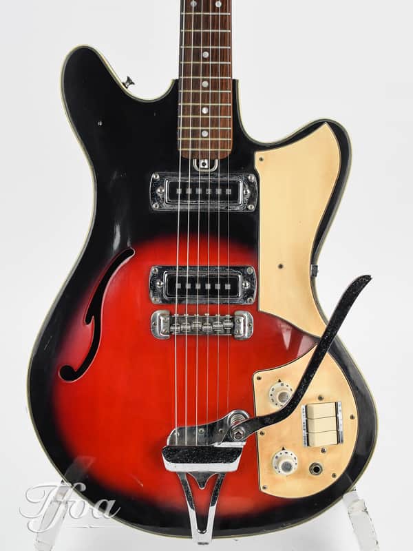 Teisco Del Rey EP200 sunburst 1963 | Reverb