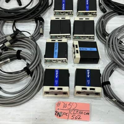 Clear-Com RS-502 Two Channel Intercom Belt Pack#7052 (LOT OF 6)(TRUEHEARTSOUND) image 12