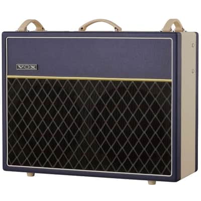 *OPEN BOX* FATHERS DAY SALE* Vox AC30C2-TTBC Custom Limited Edition 2-Channel 30-Watt 2x12" Guitar Combo 2025 - Blue / Cream image 2