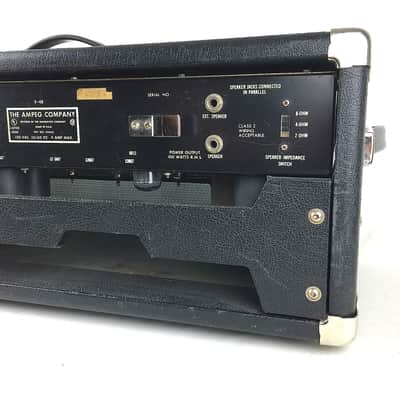 Ampeg V4B - 1970s Black/Silver Face image 7