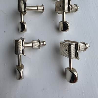 Gotoh SD91 in-line Vintage Style Tuners for Fender Strat/Tele - NICKEL image 2