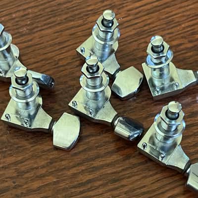 1983 set Fender Elite Stratocaster guitar tuners tuning pegs image 4