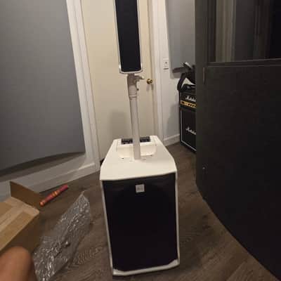 RCF EVOX JMIX8 Portable Active Line Array PA System 2010s - White image 2
