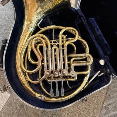 C. G. Conn 6D Double French horn. Made in USA image 1