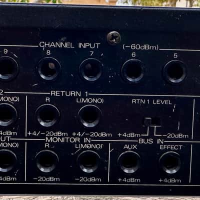 Roland M-12E 12-Channel Line Mixer 1990s - Black Bild 7