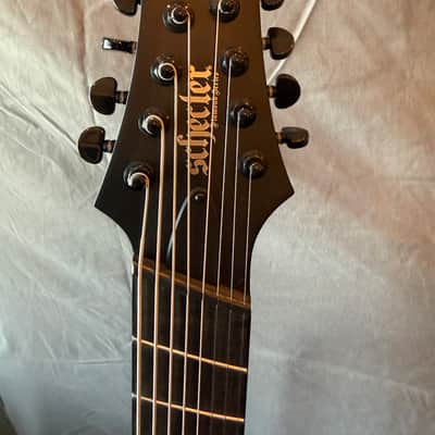 Schecter PT-8 MS Black Ops 2024 - Present Satin Black Open Pore image 7