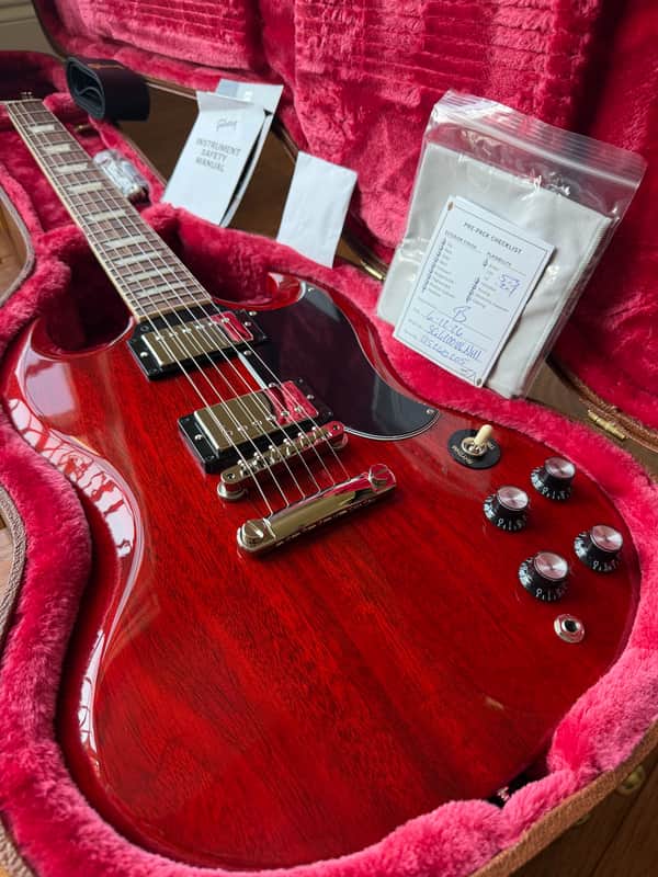 2026 Gibson SG ‘61 Standard - Cherry Red