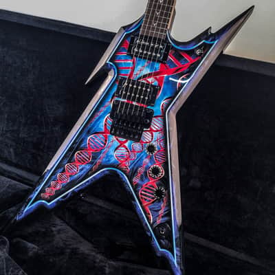 Dean Dimebag Darrell Razorback 2016 DNA Splatter Graphic - Artist Proof image 6