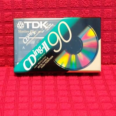 TDK CD Power 90 Minute High Bias Cassette Tape (New/Sealed) Bild 4
