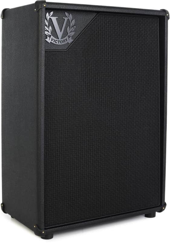Victory Amplification V212-VV 120-watt 2 x 12-inch Compact Vertical Extension Speaker Cabinet - Black (V212VVd1) image 1