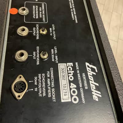 Echolette tape echo 400  reverb   Made wester Germany 1965 image 6