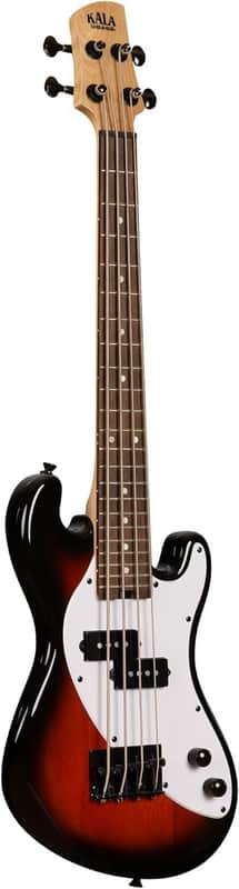 Kala 4-String Electric UBass Ukulele, Right-Handed - Tobacco Burst (SB-TB-FS) image 1