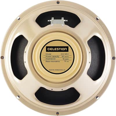 Celestion G12 Neo Creamback 60W 12 in. Guitar Speaker Regular  16 Ohm