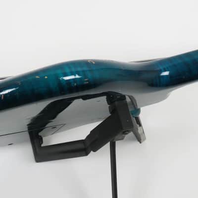 1994 Pedulla  MVP 6 Left Handed- Blue Green Burst - Rare Lefty 6 String Bass - Players Condition -Flamed Maple image 17