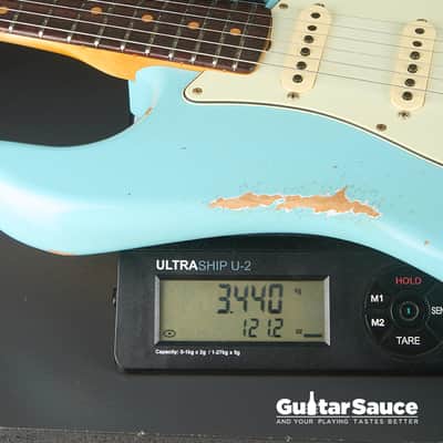 Fender Custom Shop Limited 64 L-Series Stratocaster Heavy Relic Aged 2025 - Daphne Blue (COD 1928NG) image 18