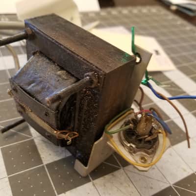 Philips Norelco WT 51094.0 60 Transformer 245-0-245 / 6.3 V Vintage Power EL3515 schematic 220V option Tested Tube Amp Project 1960s image 6