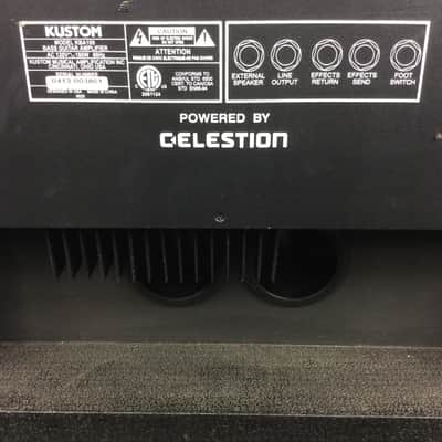Used Kustom KBA100 Bass Amp 100 Watts image 5