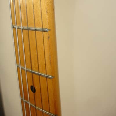 1980's Fender '69 Telecaster Thinline Electric Guitar, Maple Fingerboard, Natural image 12