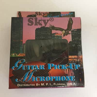 Sky Contact Pickup with Volume Control 70’s Black image 4