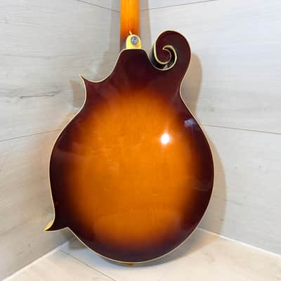 Oscar Schmidt OM40 F-Style Mandolin w/ Hard Case - Spruce Top, Maple Back & Sides, Gold Hardware image 7