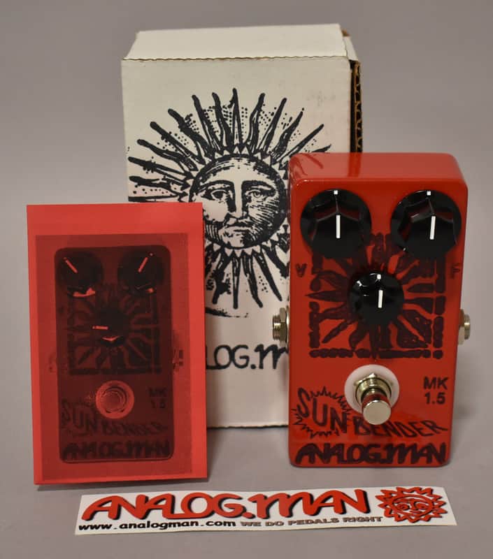 Analogman Sun Bender Mk 1.5 Fuzz | Reverb