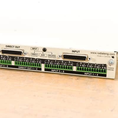 Radial Engineering OX8-j Jensen-Equipped 8-Channel Microphone Splitter CG011Q7 image 8