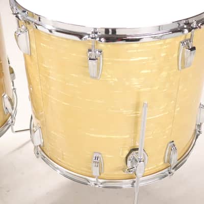 Ludwig USA Legacy Mahogany 4pc Butterscotch Pearl Drum Kit Set 24/18/16/13" image 20