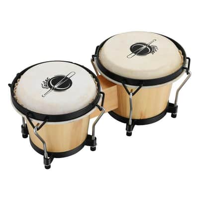 Wood 6" + 7" Bongo Drum with Soft Case (Bag) image 2