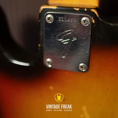 Fender Precision Bass 1968 - Sunburst image 11