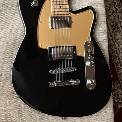 Reverend Charger HB Midnight Black Electric Guitar image 2