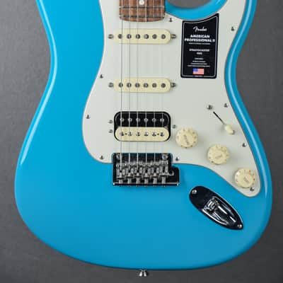 Fender American Professional II Stratocaster HSS - Miami Blue w/Rosewood image 2